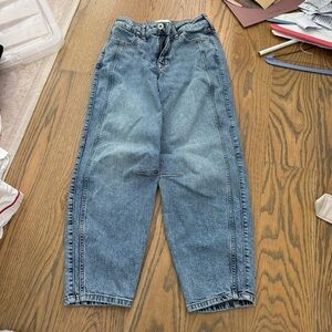 Abercrombie kids barrel Jean
